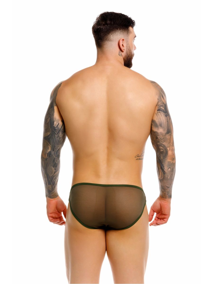 Green Jor Origin Bikini 2353 men's briefs by CITYBOYZ★USA, featuring a sleek fit and comfortable waistband.