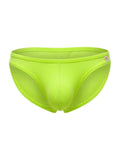 Neon green men's bikini briefs from CITYBOYZ★USA Jor Origin Bikini 2353, featuring a sleek fit and vibrant color.