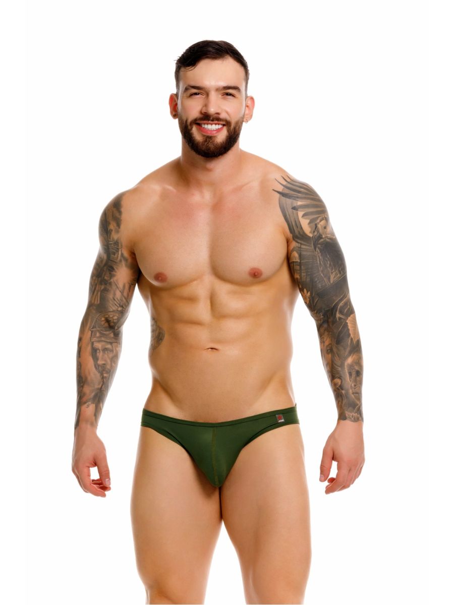Green men's thong underwear from CITYBOYZ★USA, Jor Origin Thong 2354, featuring a sleek, modern design and comfortable fit.