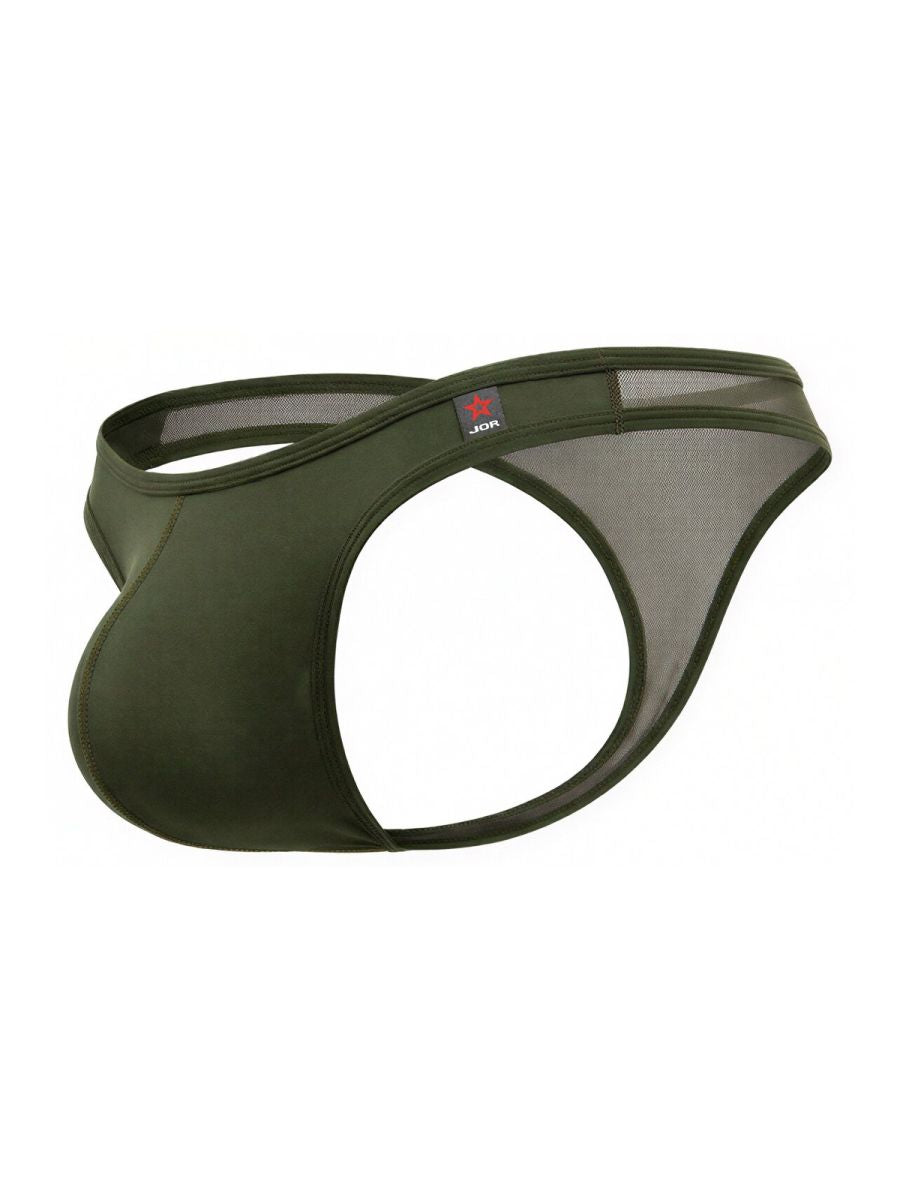 Green men's thong underwear from Jor Origin Thong 2354 by CITYBOYZ★USA, featuring a stylish design and comfortable fit.