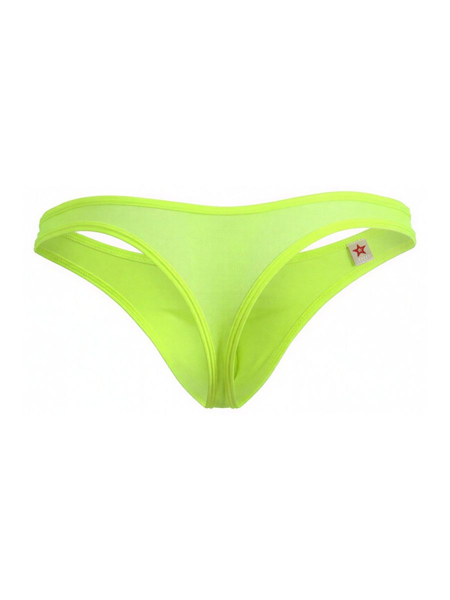 Neon green Jor Origin Thong 2354 by CITYBOYZ★USA, stylish men's underwear with a sleek fit and minimal design.