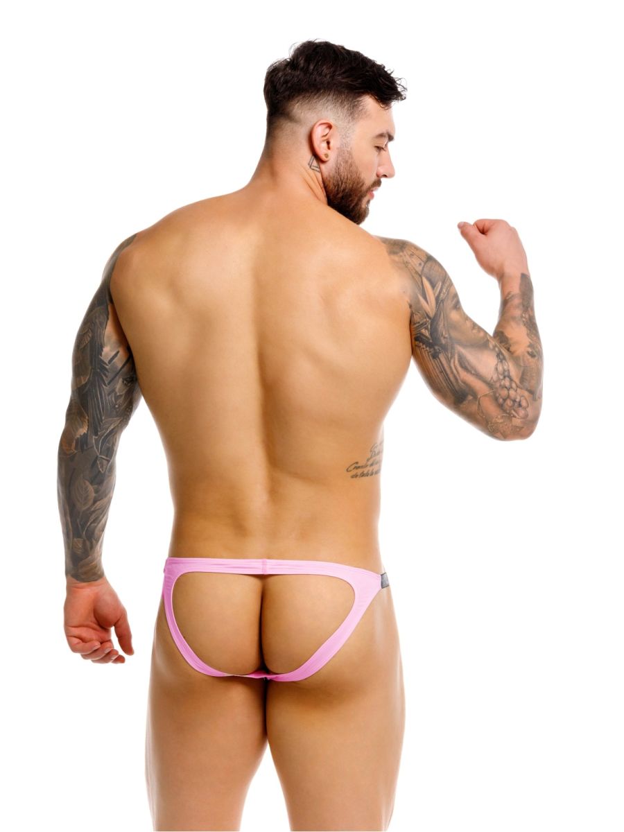 Pink Jor Eros Jockstrap 2356 by CITYBOYZ★USA with supportive waistband and athletic design, shown on a neutral background.