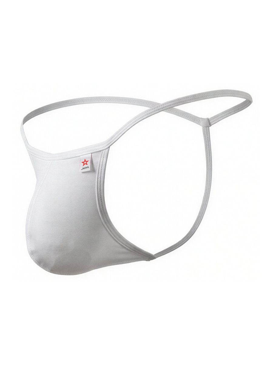 White Jor Axel G String 2359 by CITYBOYZ★USA, stylish men's thong with minimal coverage and comfortable fit.
