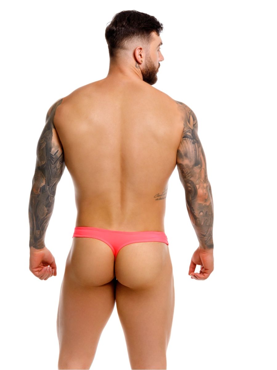 CityBoyz USA Jor Travel Swim Thong in Candy color, featuring sleek fabric and minimal design for beach or pool wear.