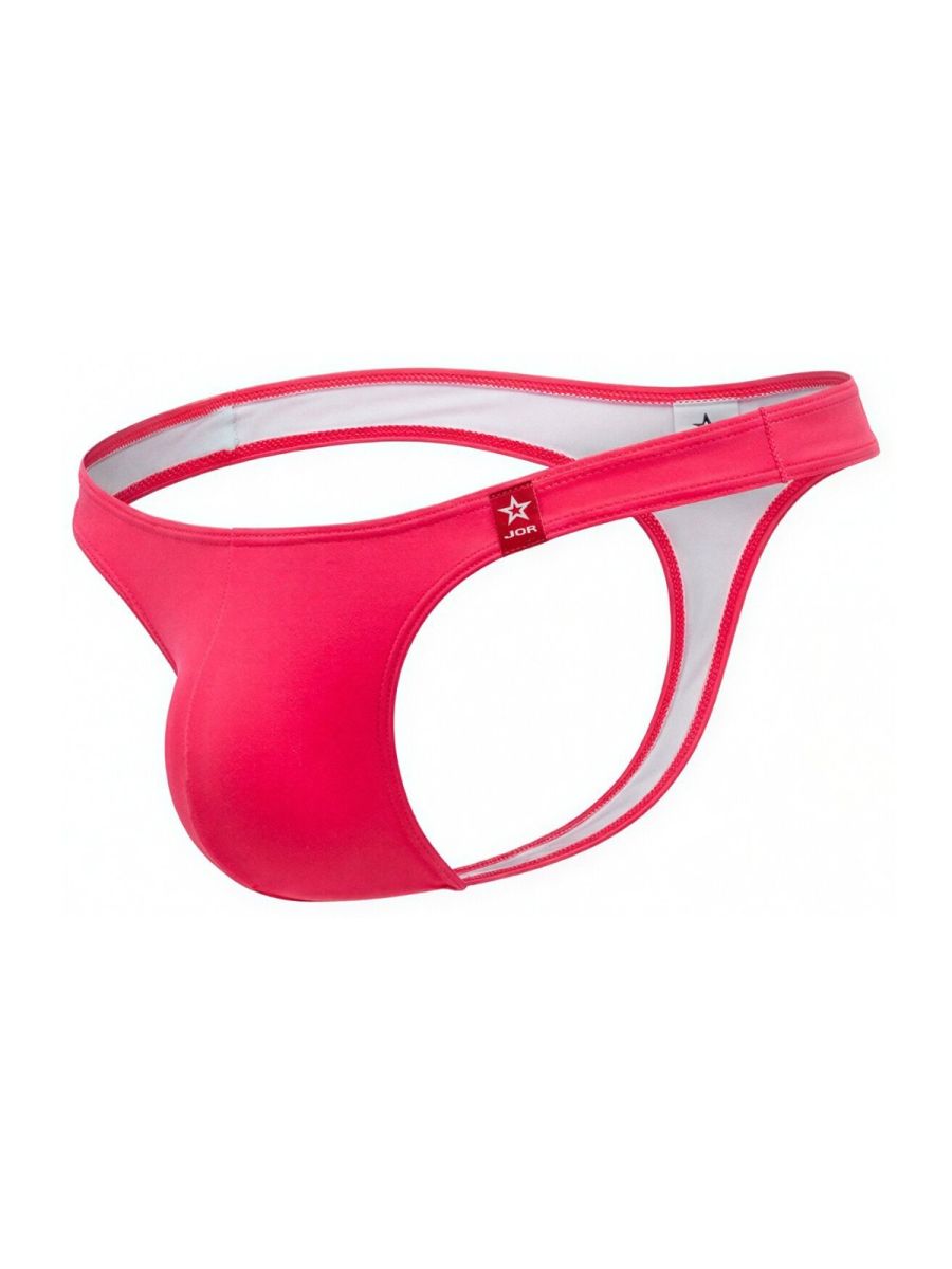 CityBoyz USA Jor Travel Swim Thong 2389 in candy color, featuring sleek swimwear design with minimal coverage and comfortable fit.