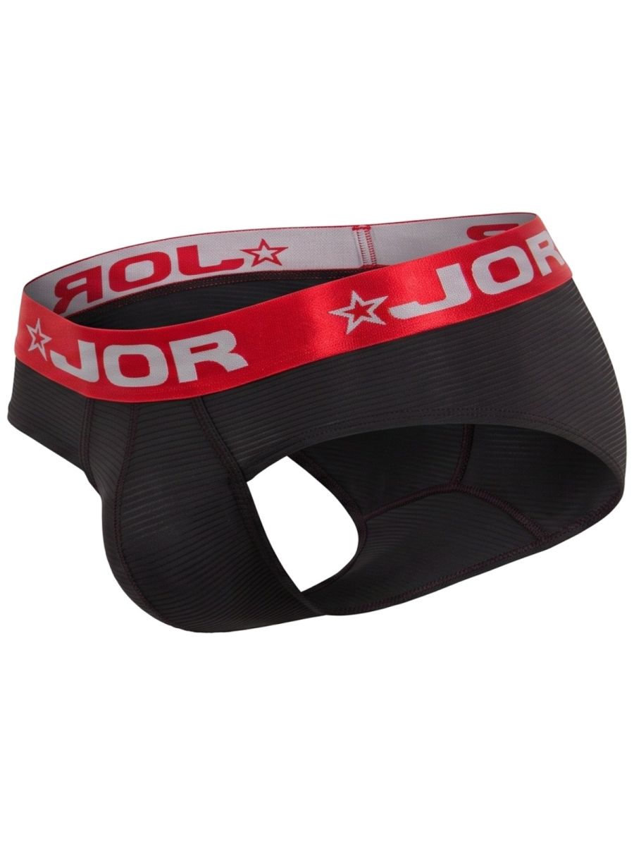 Black Jor Astor brief by CITYBOYZ★USA featuring a sleek, fitted design with smooth fabric and a comfortable waistband.