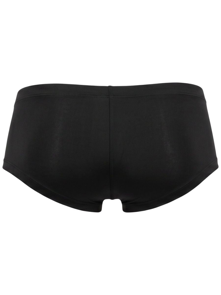 Black Jor Invisible Trunk by CITYBOYZ USA, seamless men's underwear with a smooth, snug fit and minimalist design.