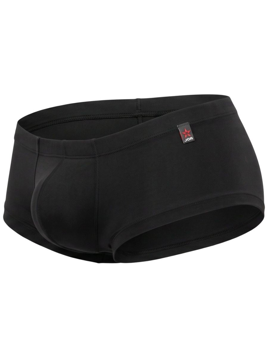 Black Jor Invisible Trunk by CITYBOYZ★USA, seamless men's underwear with a comfortable fit and smooth design.