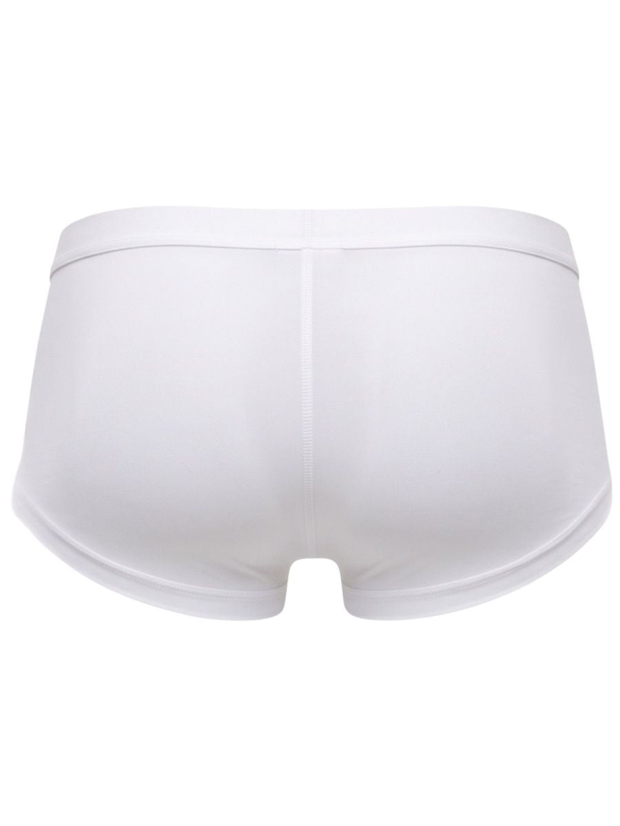 White Jor Invisible Trunk by CITYBOYZ★USA showing seamless, low-profile design and comfortable fit in a close-up view