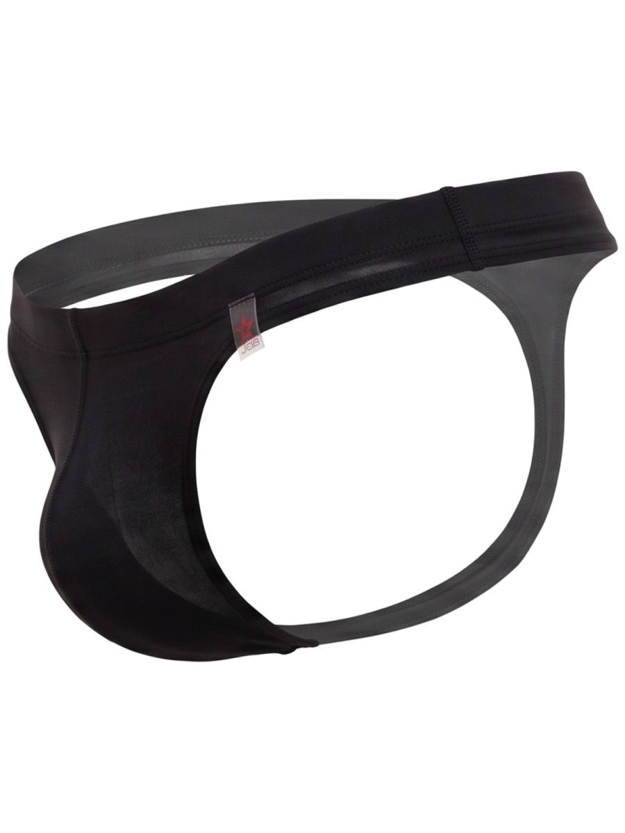 Black Jor Invisible Thong brief by CITYBOYZ★USA, showcasing smooth, seamless design and lightweight fabric for comfortable wear.