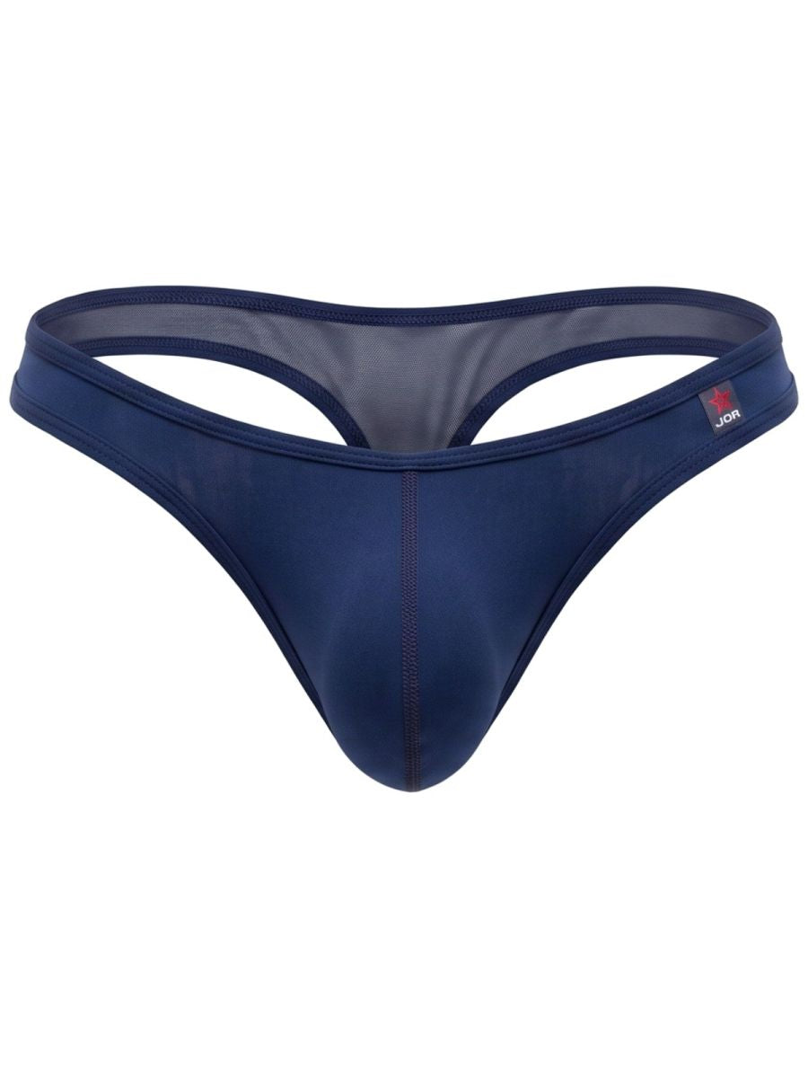 Blue Jor Origin Thong brief by CITYBOYZ★USA, shown in a close-up image highlighting the fabric and fit.