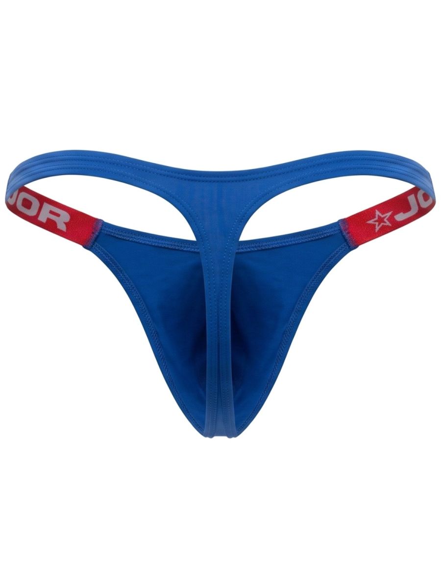 Royal blue Jor Eros thong by CITYBOYZ★USA, showcasing a stylish, minimal design with smooth fabric and comfortable fit.