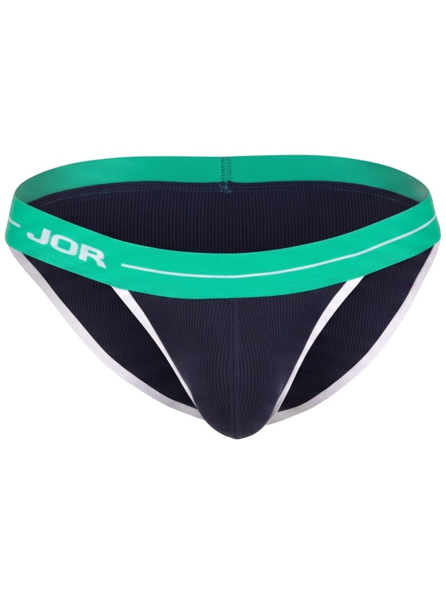 Blue Jor Rush Brief by CITYBOYZ★USA, featuring a comfortable fit and stylish design, displayed on a white background.