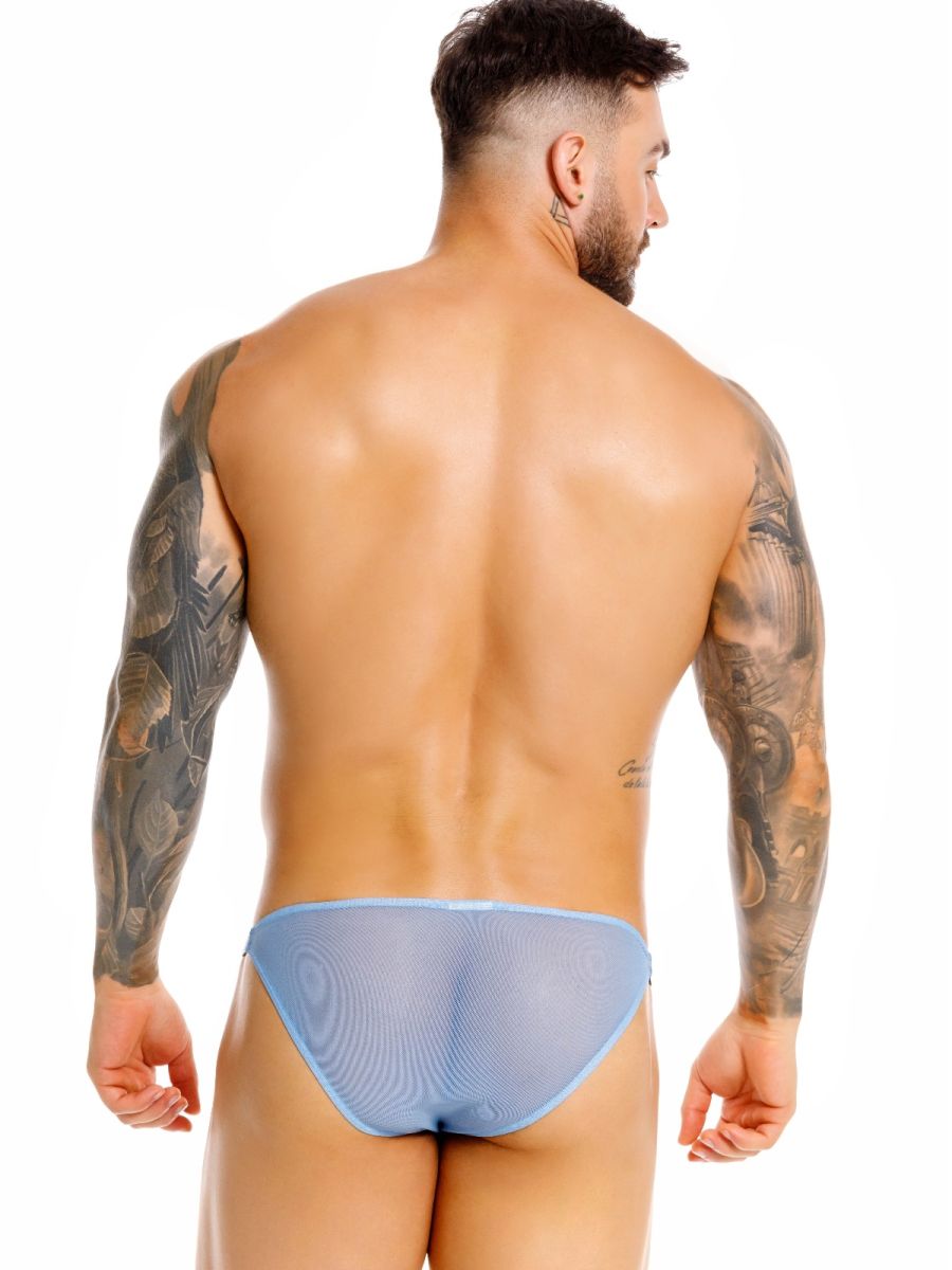 Blue Jor Frost brief by CITYBOYZ★USA, featuring a comfortable fit with a sleek design, shown on a model.