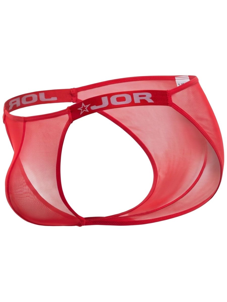 Red Jor Frost Brief by CITYBOYZ★USA, showcasing the sleek waistband and comfortable fit of this men's underwear.