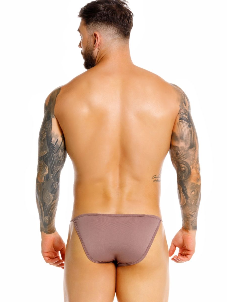 Brown Jor Axel brief by CITYBOYZ★USA, showcasing a comfortable men's underwear with a snug fit and stylish design.