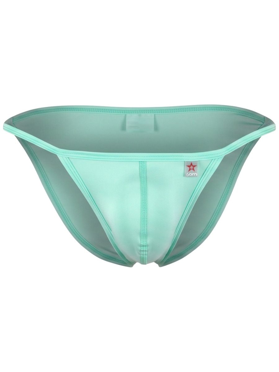 Mint green Jor Axel Brief by CITYBOYZ USA displayed on a clean background with a snug fit and smooth fabric.
