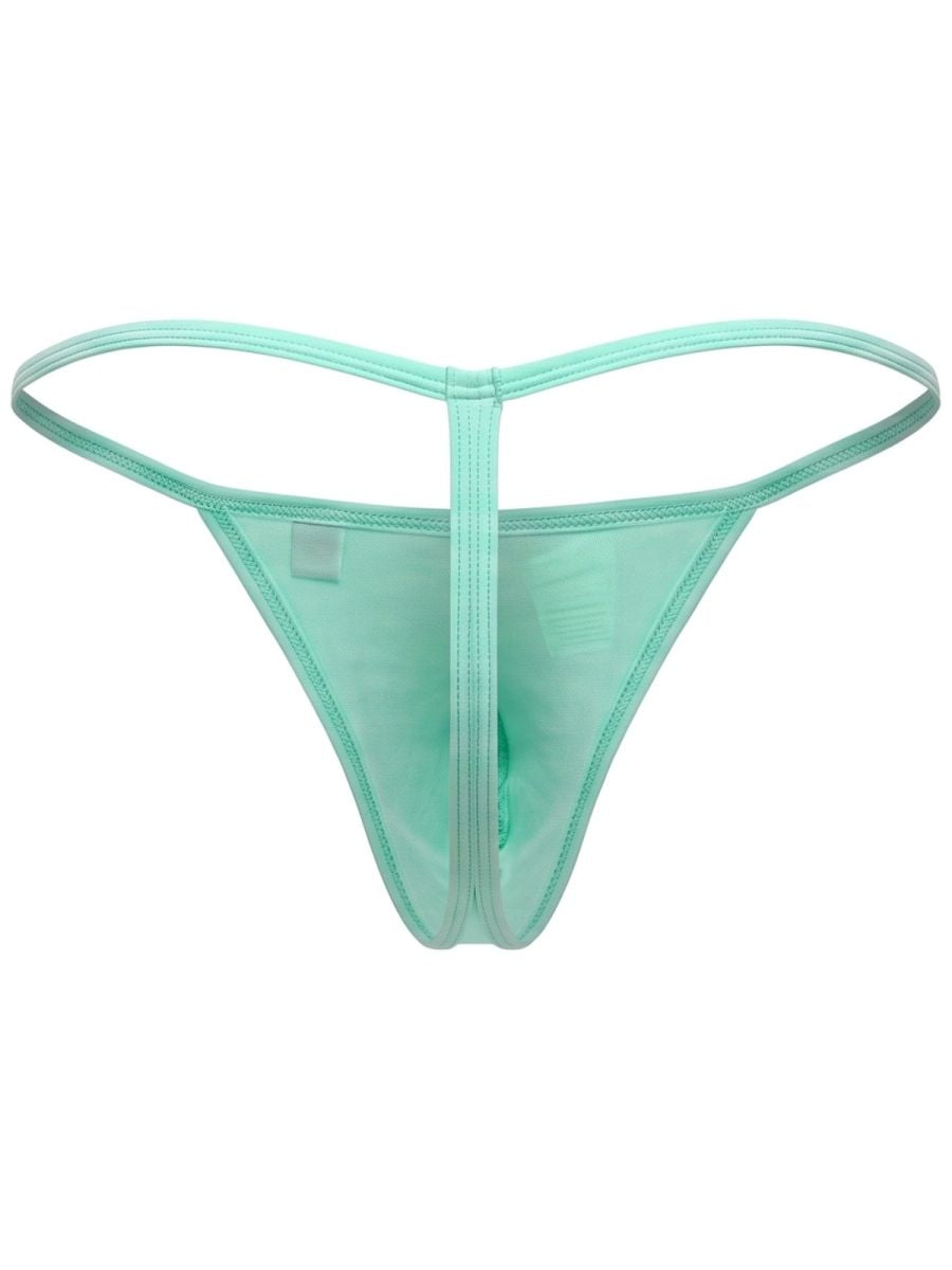 Mint green Jor Axel G-String by CITYBOYZ★USA, featuring minimal coverage and comfortable fit, shown in the image.