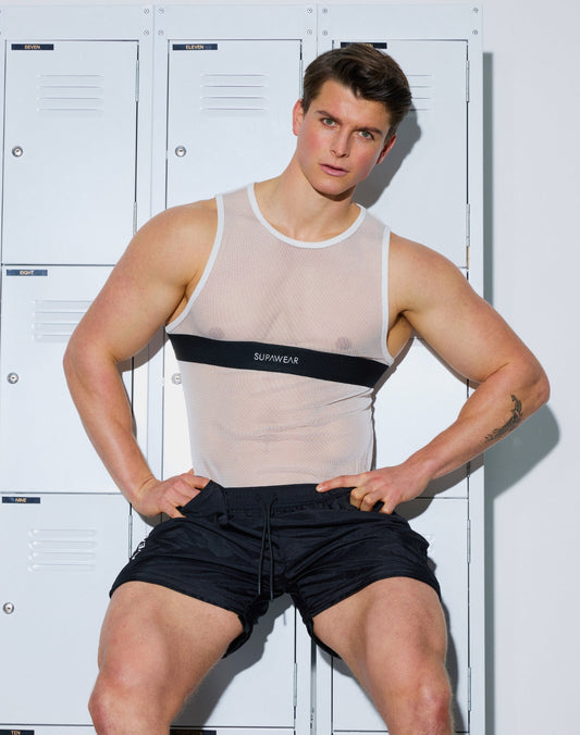 Supawear Mesh Monotone Tank Top