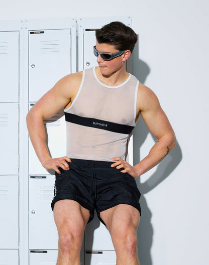 Supawear Mesh Monotone Tank Top
