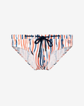 Red Oceanus men's swim brief by CITYBOYZ★USA, quick-dry swimwear with a fitted design and elastic waistband.