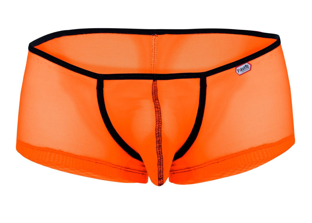 Orange CITYBOYZ★USA Pikante Sonar Trunk 1273 men's trunks with stylish comfort and fitted design, shown on a white background.