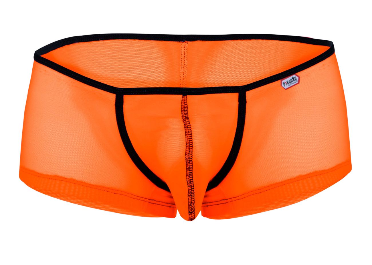 Orange CITYBOYZ★USA Pikante Sonar Trunk 1273 men's trunks with stylish comfort and fitted design, shown on a white background.