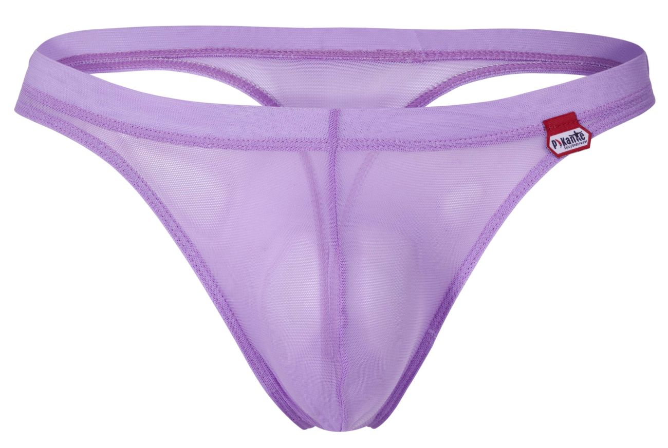 Lilac Pikante Luxury Thong 1823 by CITYBOYZ★USA, showcasing a stylish and comfortable women's thong with sleek design.