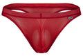 Red Pikante Luxury Thong 1823 by CITYBOYZ★USA, showcasing its sleek design and premium comfort for stylish wear.