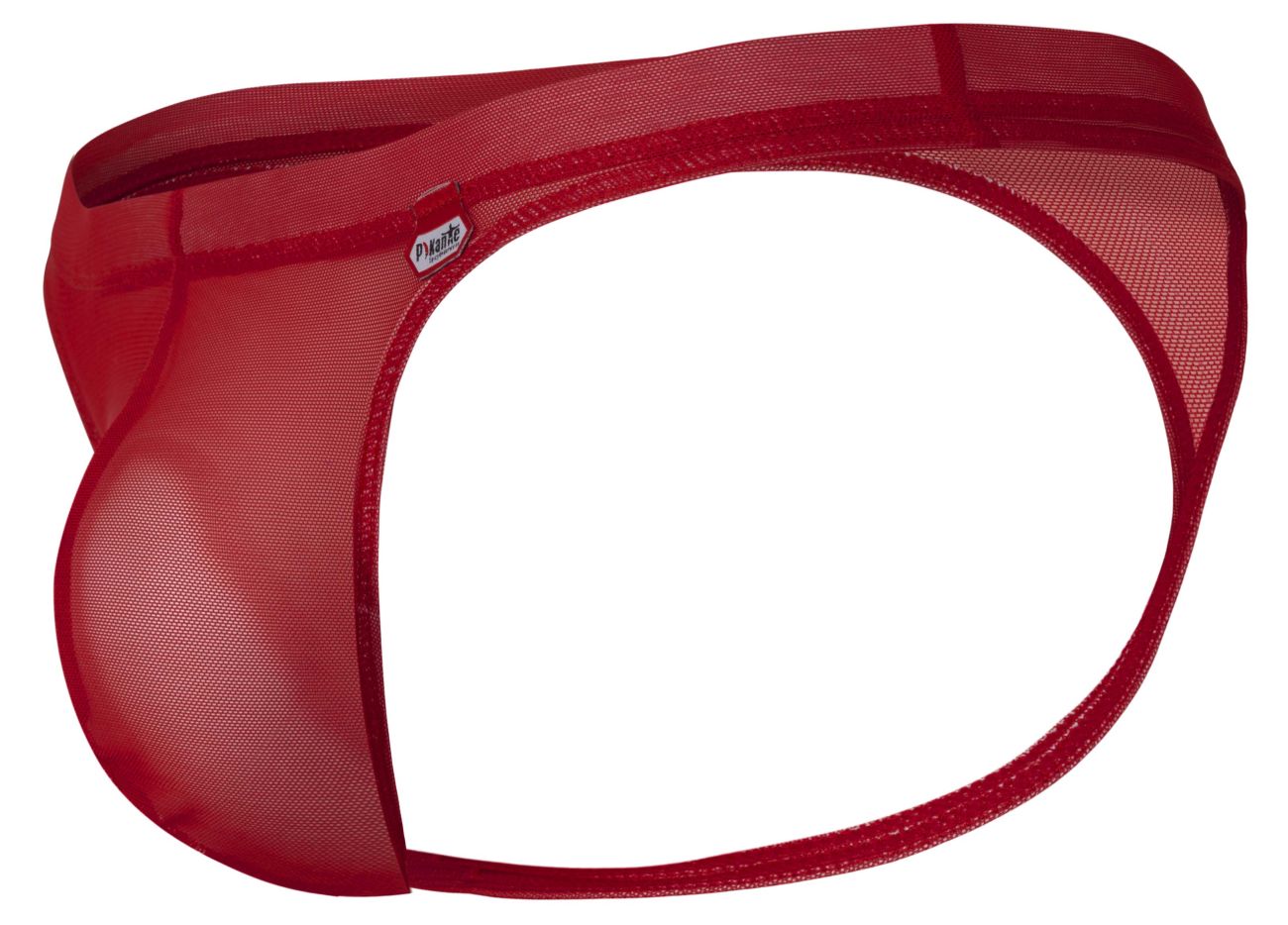 Red Pikante Luxury Thong 1823 by CITYBOYZ★USA, showcasing smooth fabric and sleek fit for premium comfort and style.