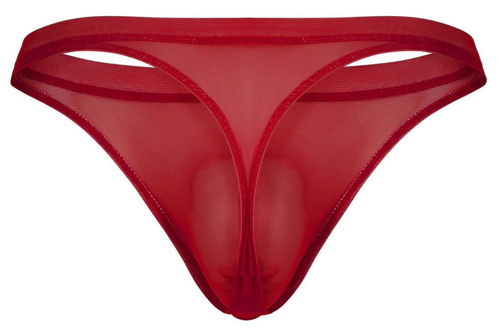 Red Pikante Luxury Thong 1823 by CITYBOYZ★USA, showcasing smooth fabric and minimal design for premium comfort and style.