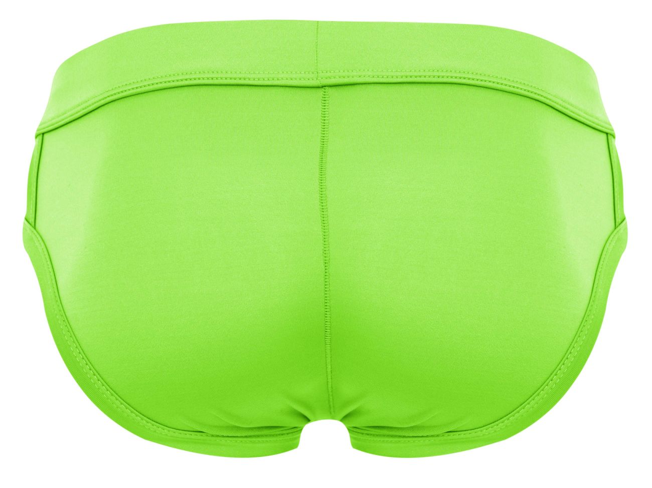 Neon green Pikante Lenox brief by CITYBOYZ★USA, featuring a comfortable, stylish design for everyday wear.
