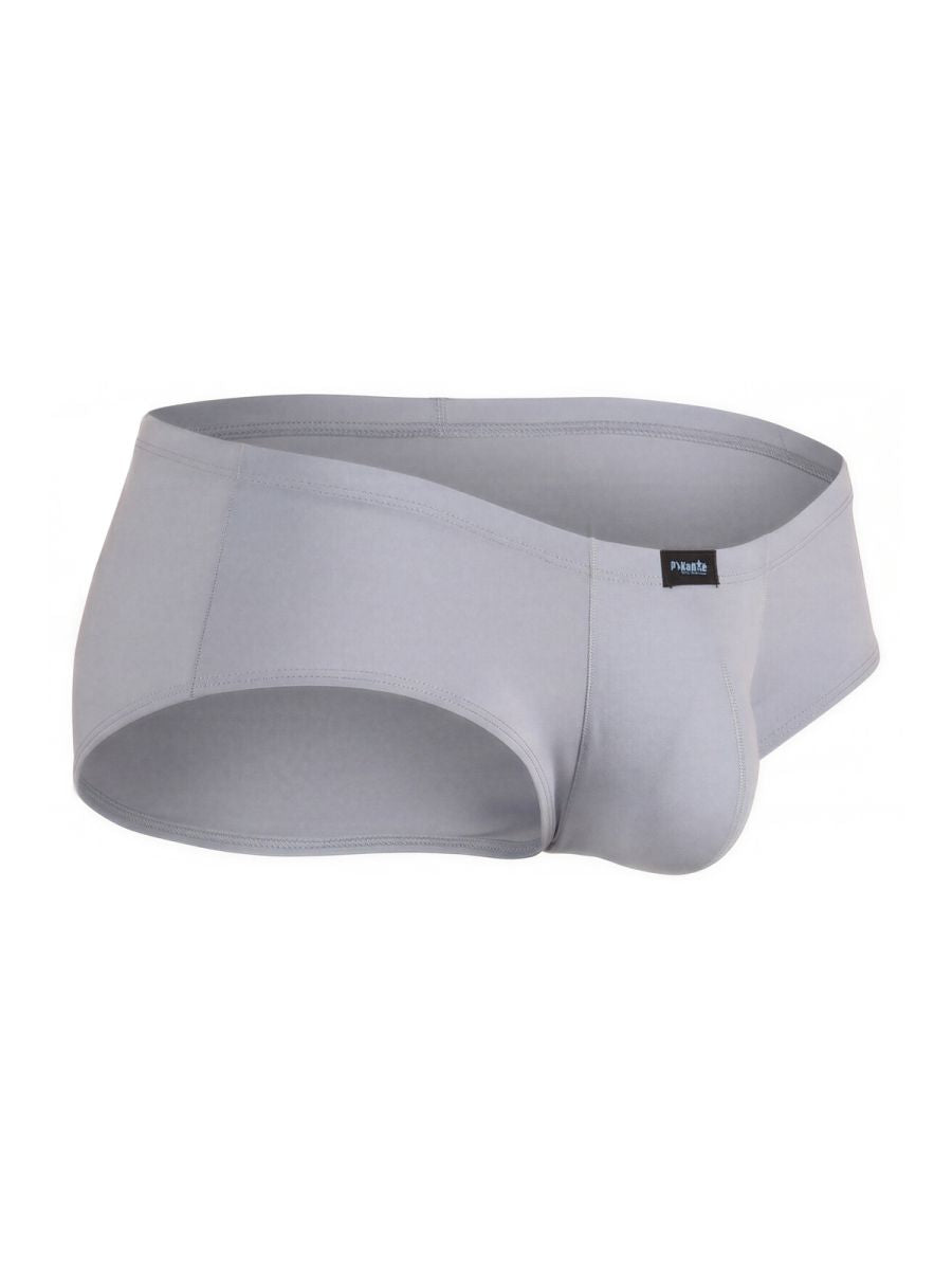 Gray Pikante Thot Trunk 26088 by CITYBOYZ★USA, men's premium underwear with a snug fit and smooth fabric.