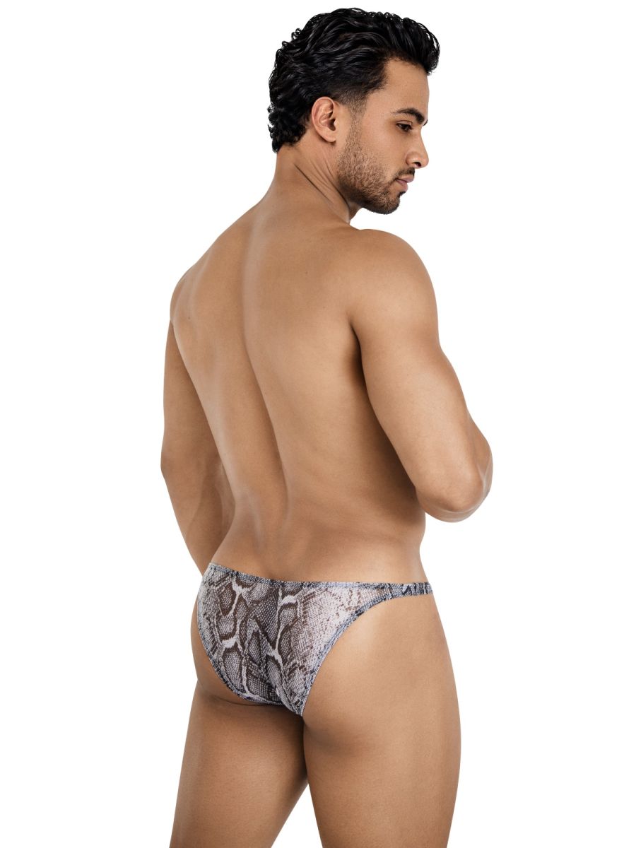 Multi-colored Pikante Piton Bikini men's underwear by CITYBOYZ★USA with vibrant patterns and a sleek fit.