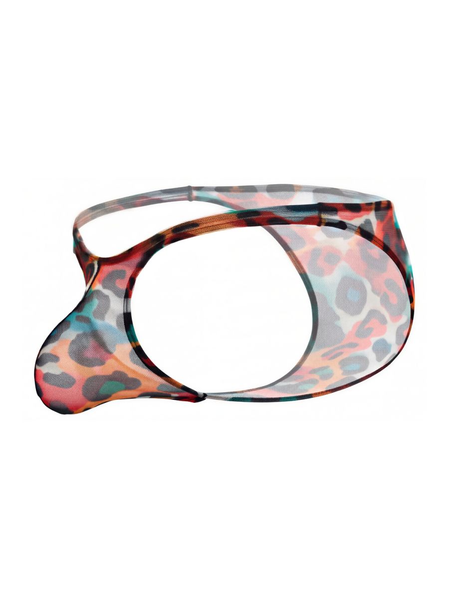 Colorful Pikante Animal Bikini Underwear by CITYBOYZ USA, featuring a vibrant multicolored animal print design.