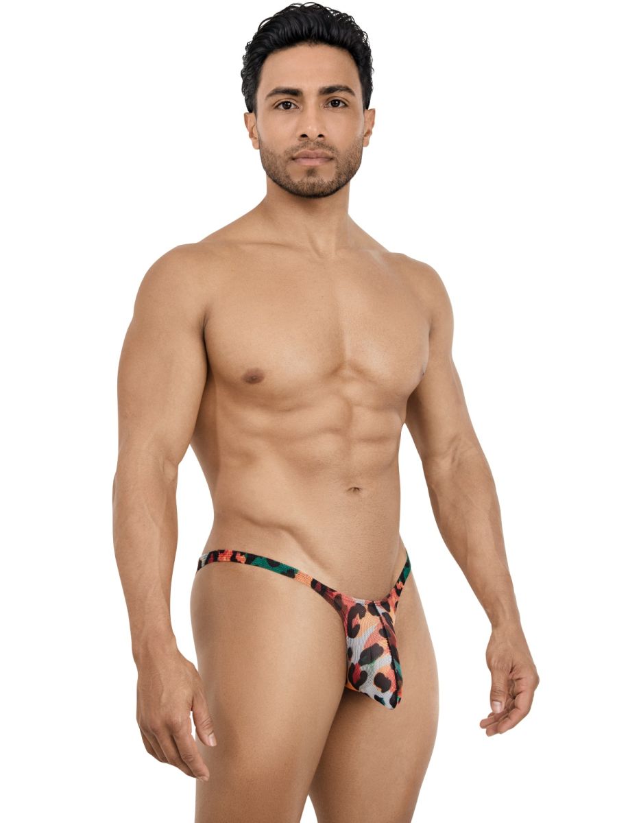 Colorful Pikante Animal Bikini Underwear by CITYBOYZ★USA with multi-colored animal prints and a playful design.