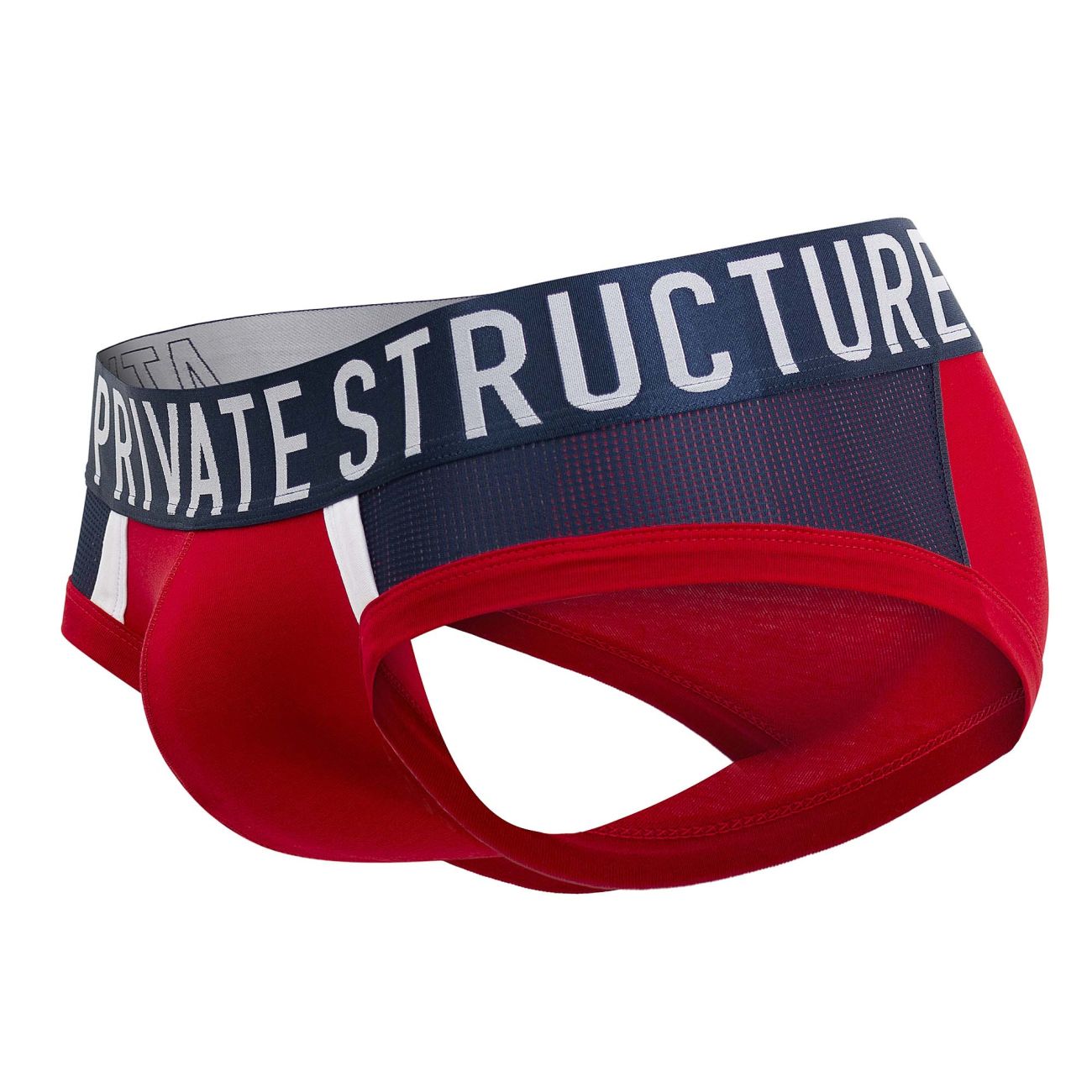 Red Falcon Private Structure Mini Brief by CITYBOYZ USA, showcasing sleek, form-fitting design and premium fabric.