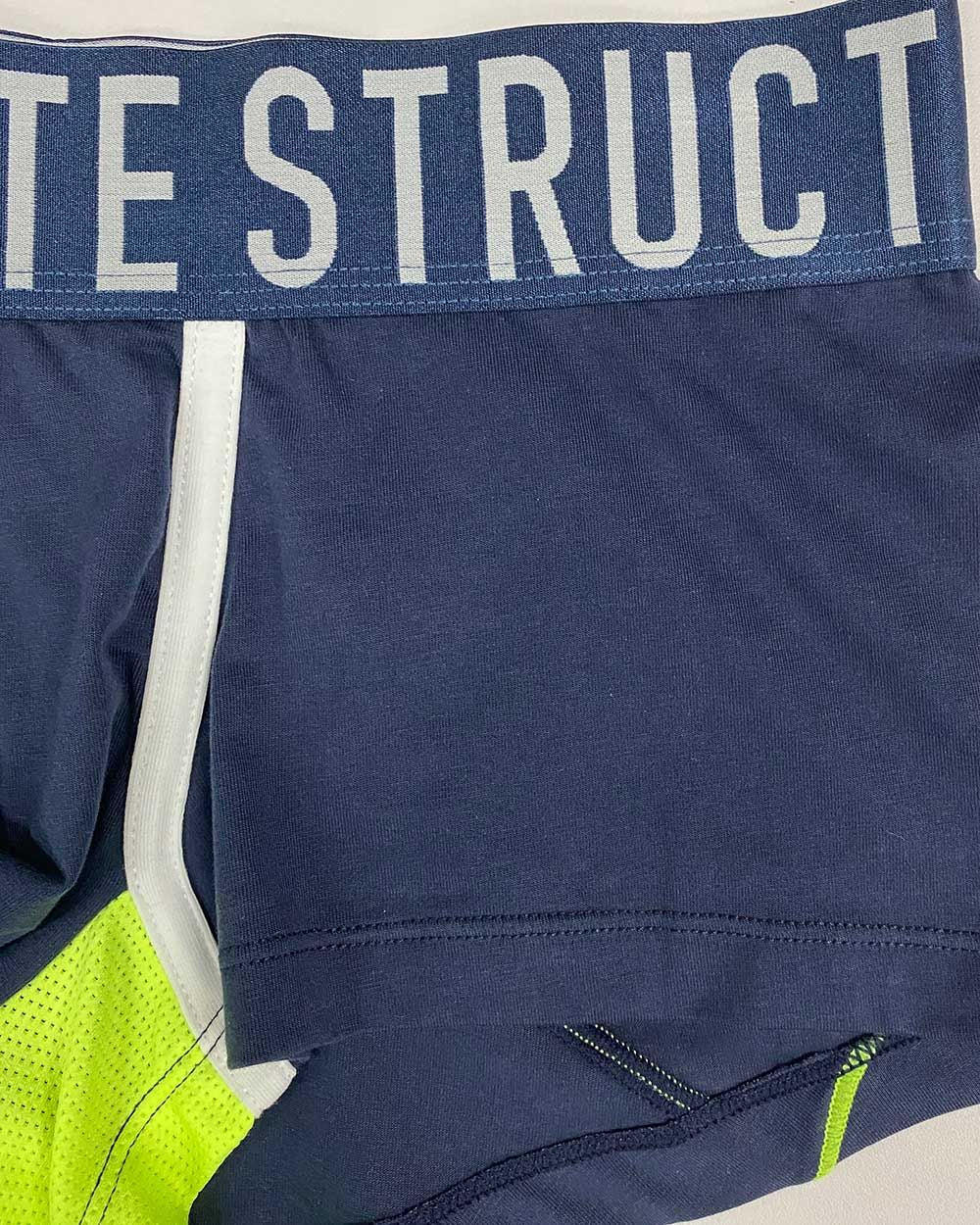 Private Structure athlete trunk by CITYBOYZ USA in navy ranger color, featuring a sleek, fitted design for athletic wear.