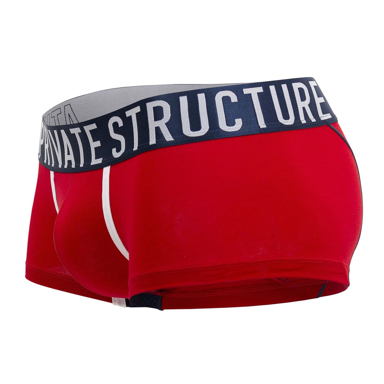 Red Falcon Private Structure athlete trunk by CITYBOYZ USA, featuring sleek design and comfortable fit for active wear.
