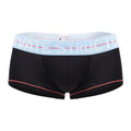 Black CITYBOYZ USA Private Structure Mo Lite mid-waist boxer briefs with a sleek, comfortable fit and modern design.
