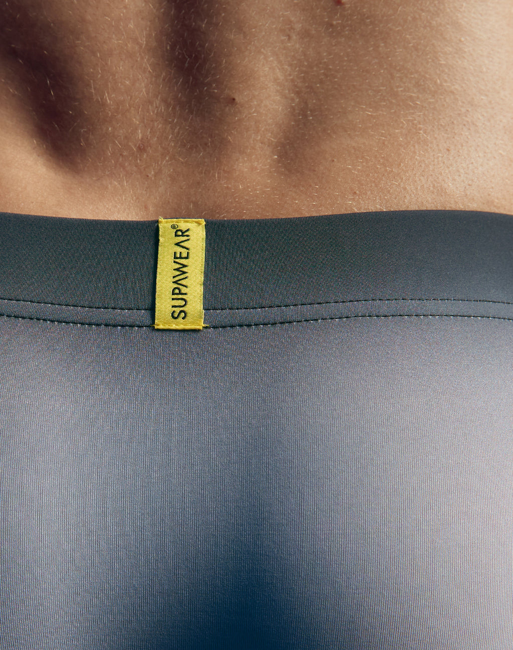 Black and white Supawear SPR Max Gradient Trunk by CITYBOYZ★USA featuring a sleek, gradient design and snug fit.