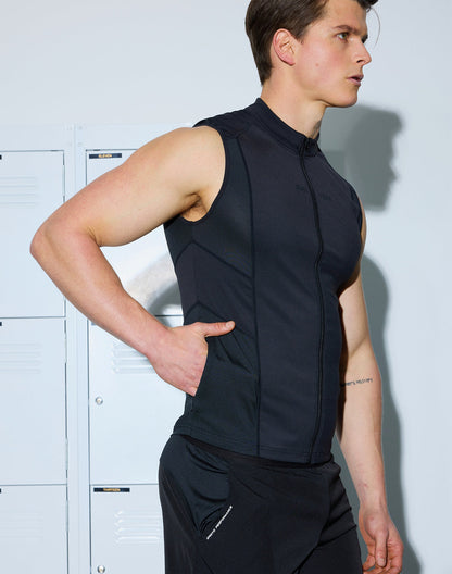 Supawear Gym2Street Half-Zip Vest Athleticwear- CITYBOYZ★USA