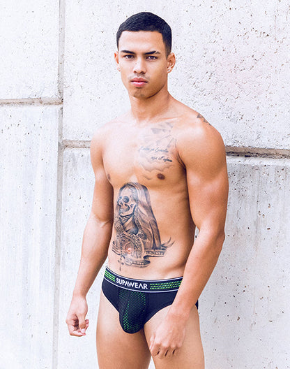 Supawear Neon Mesh Brief Underwear- CITYBOYZ★USA