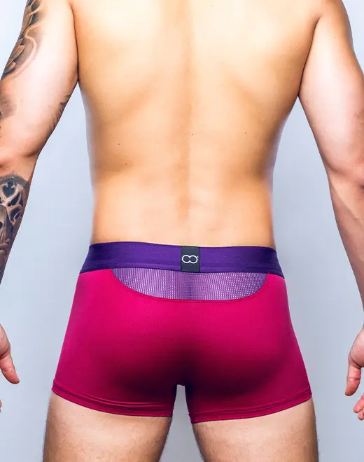 CityBOYZ USA 2Eros Cronus trunk underwear in Nebula black, featuring a fitted design and comfortable waistband.