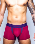 Black Eros Cronus trunk underwear by CITYBOYZ★USA, featuring a snug fit and stylish design, displayed on a plain background.