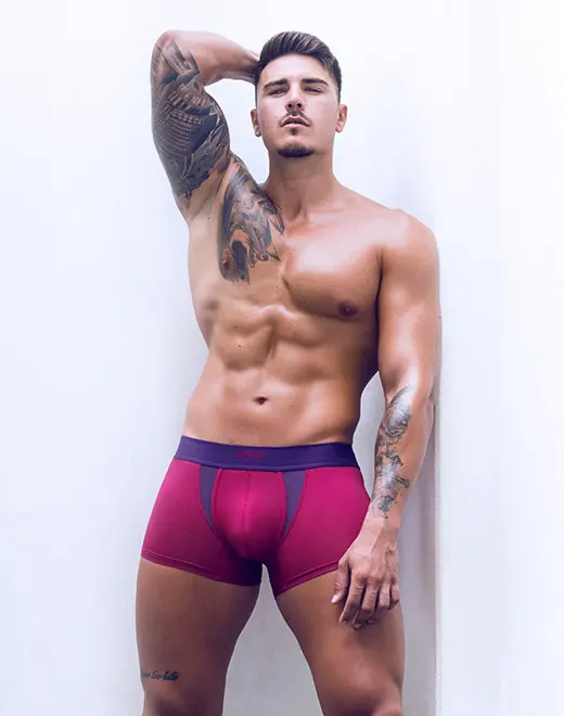 CityBOYZ USA 2Eros Cronus trunk underwear in neutral color, showcasing comfortable fit and stylish design.