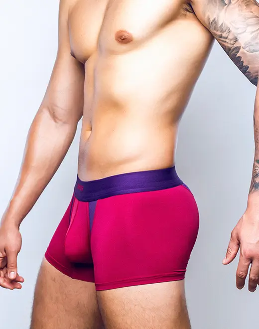 CityBOYZ★USA 2Eros Cronus trunk underwear in Nebraska color, featuring a comfortable fit and stylish design.