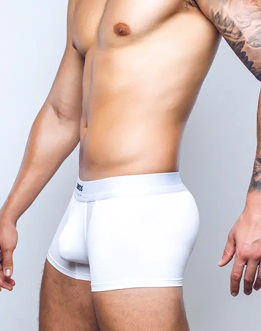 CityBOYZ USA 2Eros Cronus trunk underwear in black, featuring a comfortable fit and stylish design with logo waistband.