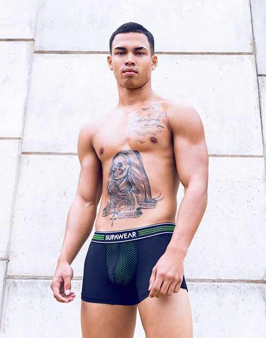 Supawear Neon Mesh Trunk Trunk- CITYBOYZ★USA