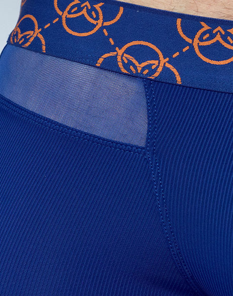 CITYBOYZ★USA 2Eros Himeros underwear trunk in navy, featuring a comfortable fit and stylish design with a smooth fabric finish.